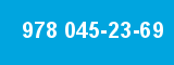 978 045-23-69 978 045-23-69